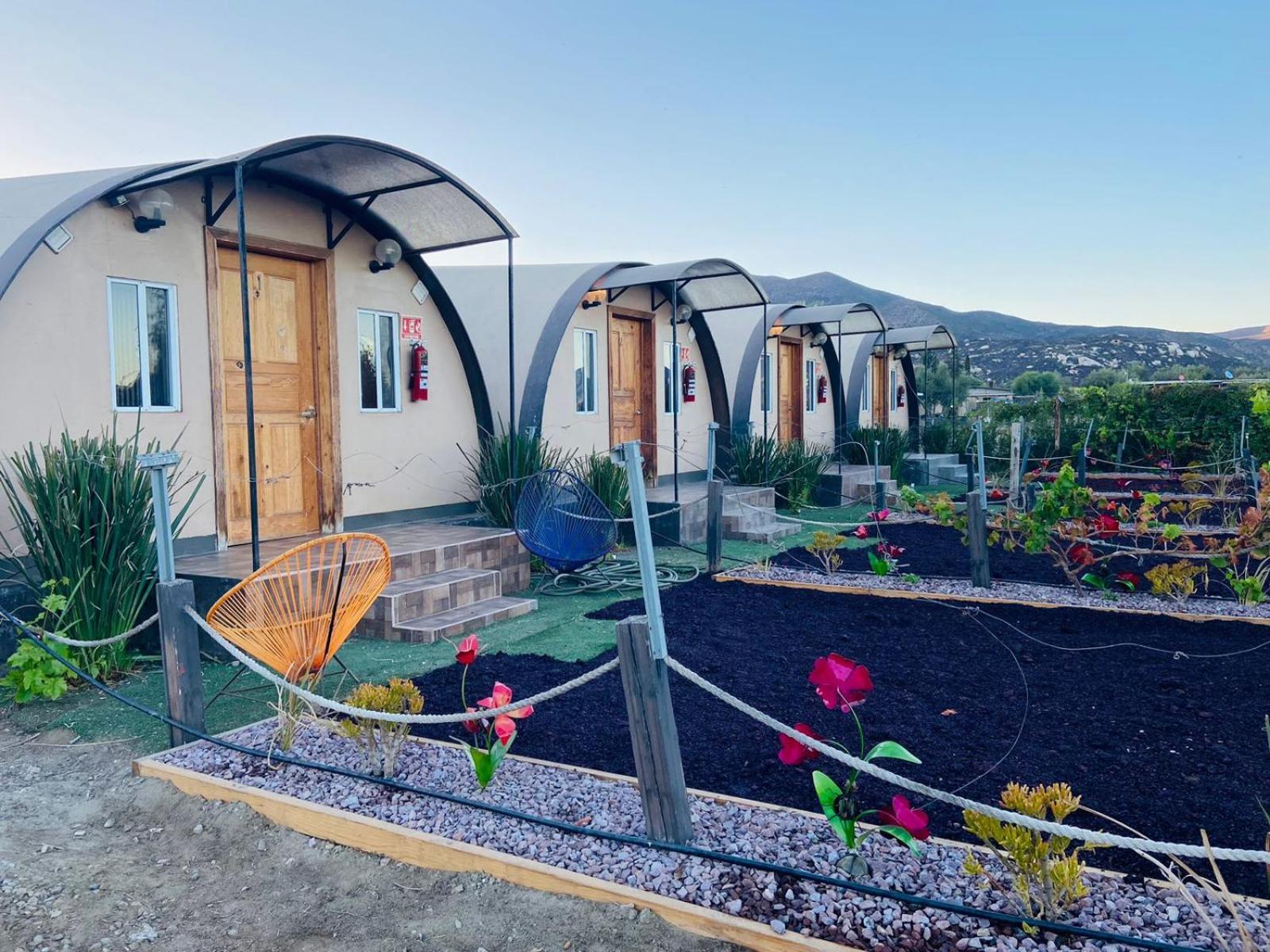 Cabanas Valle De Guadalupe Ла-Ампласьон Экстерьер фото